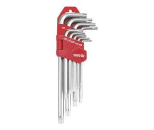 KLUCZE TORX T10-T50 DUGIE ZESTAW 9-CZʦCIOWY - 2870717961