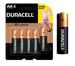 BATERIA DURACELL ALKALINE AAA LR3 1.5V 5 SZTUK - 2872023792