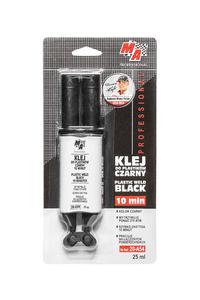 KLEJ DO SPAWANIA PLASTIKU 10 MINUT CZARNY 25ML - 2871346165