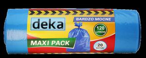 WORKI MAXI PACK BARDZO MOCNE NIEBIESKIE 120L A20 - 2870720321