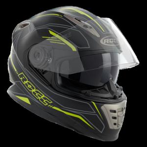 Kask motocyklowy ROCC 486 czarno-ty mat L - 2847784216