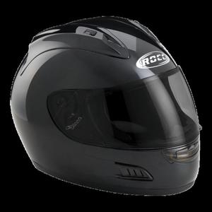 Kask motocyklowy ROCC 300 czarny metaliczny - 2847784373