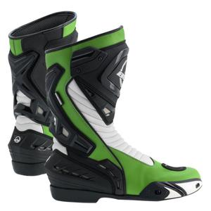 Buty motocyklowe BUSE GP Evo zielone - 2847784693