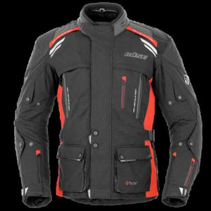 Kurtka motocyklowa BUSE Highland czarno-czerwona 50 - 2847785157