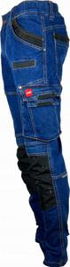 spodnie JEANS STRETCH BLUE - 2877902978