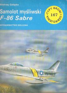 GAZKA SAMOLOT MYLIWSKI F 86 SABRE FAKTURA OPIS - 2868634181