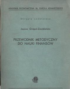 ZAWILASKA PRZEWODNIK METODYCZNY DO NAUKI FINANS - 2868634236