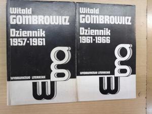 GOMBROWICZ DZIENNIK 1957 1961 1966 2 TOMY TANIO - 2868645209