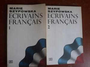 SZYPOWSKA ECRIVAINS FRANCAIS CZ. 1 CZ. 2 FAKTURA - 2868645500