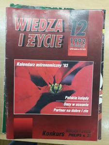 WIEDZA I YCIE 12 1992 PARTNER NA DOBRE I ZE - 2868645862