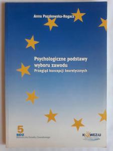 Anna Paszkowska Rogacz Psychologiczne podstawy wyb - 2868647120