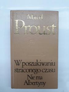 Proust W poszukiwaniu straconego czasu Nie ma Albe - 2868647397