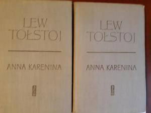 Lew Tostoj Anna Karenina 2 tomy cao PIW - 2868648469