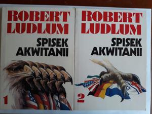 Robert Ludlum Spisek Akwitanii 2 tomy wydanie 1 - 2868648501