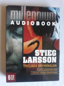 Millennium audiobook Stieg Larsson trylogia - 2868649207