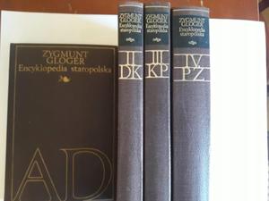 Zygmunt Gloger Encyklopedia staropolska 4 tomy - 2868650300