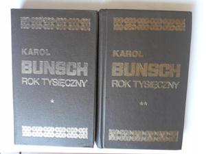 Karol Bunsch Rok tysiczny 2 tomy - 2868651280