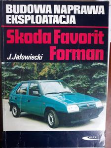 Jaowiecki Skoda Favorit Forman Budowa naprawa - 2868652057