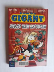 Gigant Miedzy nami artystami komiks Kaczor Donald - 2868652812