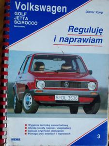 Korp Volkswagen Golf Jetta Scirocco Reguluj i nap - 2868653204