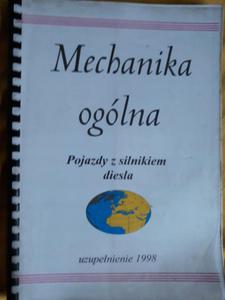 Mechanika oglna Pojazdy z silnikiem diesla 1998 - 2868653214