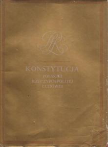 KONSTYTUCJA POLSKIEJ RZECZYPOSPOLITEJ LUDOWEJ FV - 2868635187