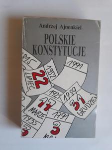 Andrzej Ajnenkiel Polskie konstytucje - 2868655000