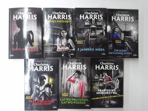 Zestaw ksiek Charlaine Harris 7 sztuk krymina - 2868655298