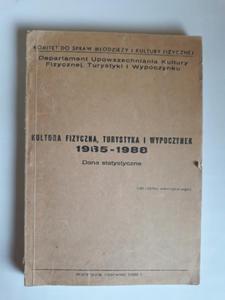 Kultura fizyczna turystyka i wypoczynek 1985 1988 - 2868655992