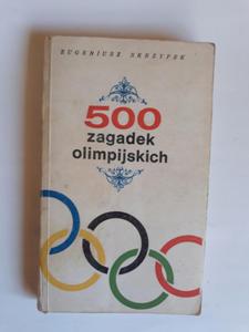 Eugeniusz Skrzypek 500 zagadek olimpijskich wyd 1 - 2868656042