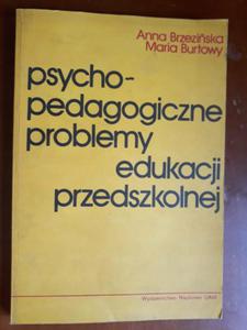 BRZEZISKA PSYCHOPEDAGOGICZNE PROBLEMY EDUKACJI PR - 2868635402