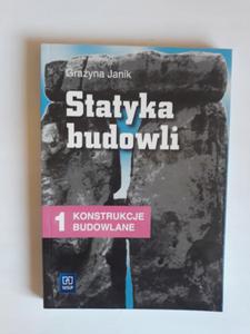 Grayna Janik Statyka budowli 1 konstrukcje budowl - 2868656261