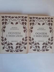 Sienkiewicz Ogniem i mieczem Ossolineum 2 tomy - 2868656690