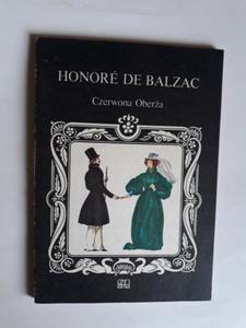 Honore de Balzac Czerwona Obera wydanie 1 - 2868656737