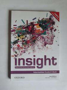 Insight Intermediate Student's Book Cathy Myers - 2868656779