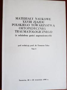 MATERIAY NAUKOWA XXVIII ZJAZDU POLSKIEGO TOWARZYS - 2868635545