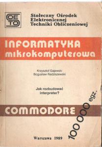 GAJEWSKI INFORMATYKA MIKROKOMPUTEROWA COMMODORE FV - 2868635664