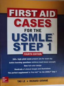 First Aid Cases for the USMLE Step 1 Fourth Editio - 2868659555