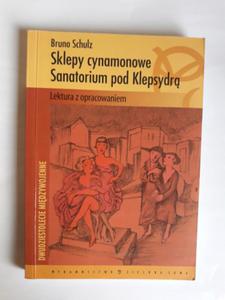 Sklepy cynamonowe Sanatorium pod Klepsydr Schulz - 2868659674