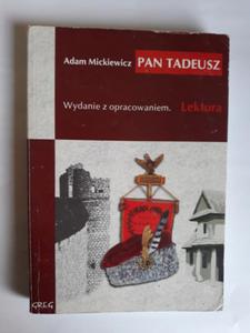 Pan Tadeusz Adam Mickiewicz z opracowaniem - 2868659675