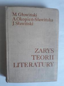 Zarys teorii literatury Micha Gowiski - 2868660092