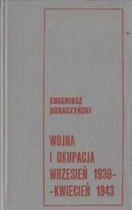 DURACZYSKI WOJNA I OKUPACJA WRZESIE 1939 OPIS FV - 2868635822