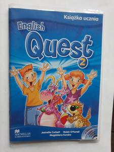 English Quest 2 Ksika ucznia Jeanette Corbett - 2868660983