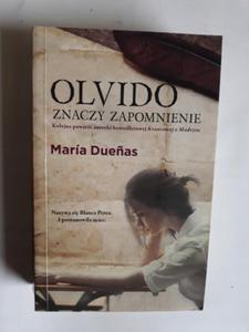 Olvido znaczy zapomnienie Maria Duenas - 2868661533