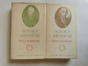 Pisma poetyckie Ignacy Krasicki 2 tomy - 2868981205