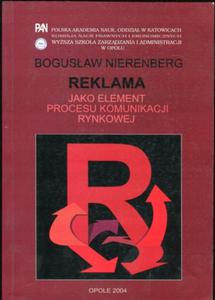 Reklama jako element procesu komunikacji rynkowej - 2871741450