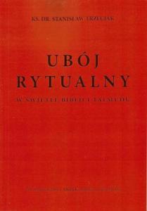 Ubj rytualny w wietle biblji i talmudu reprint - 2872158573