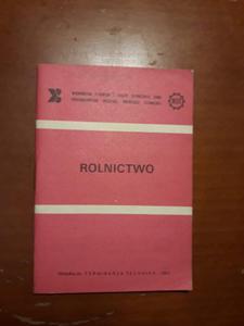 MACIEJEWSKI ROLNICTWO SPIS TRECI - 2868636621