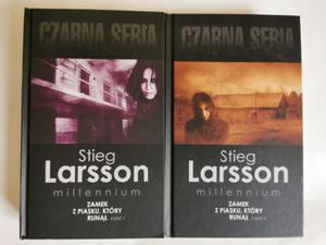 Stieg Larsson Zamek z piasku ktry run 2 tomy n - 2872681400