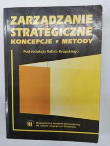 Zarzdzanie strategiczne koncepcje metody Krupski - 2873090571